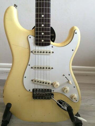 Gary Moore Strat - front zoomed