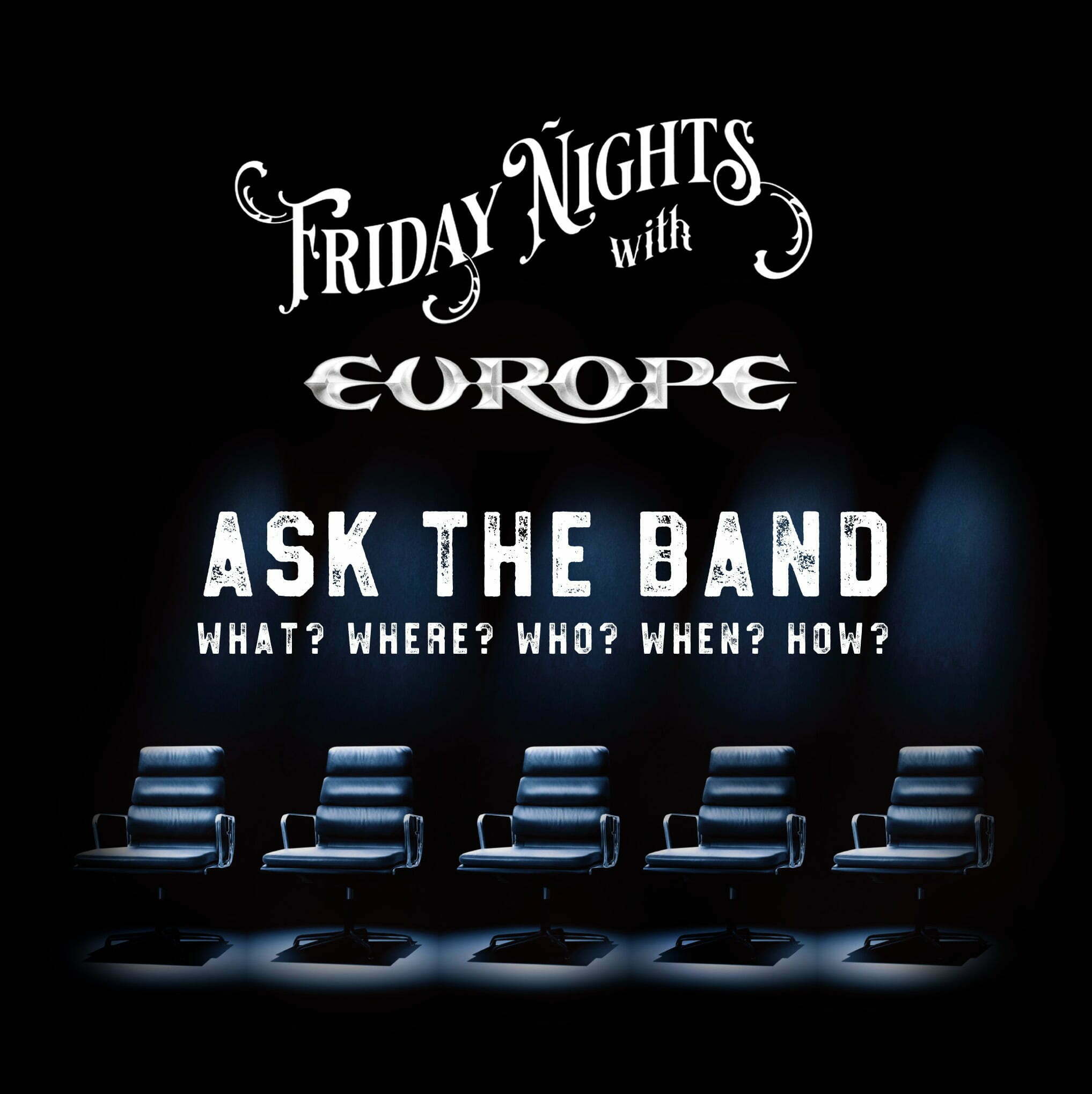 Friday Nights with Europe: Ask the Band - promo photo