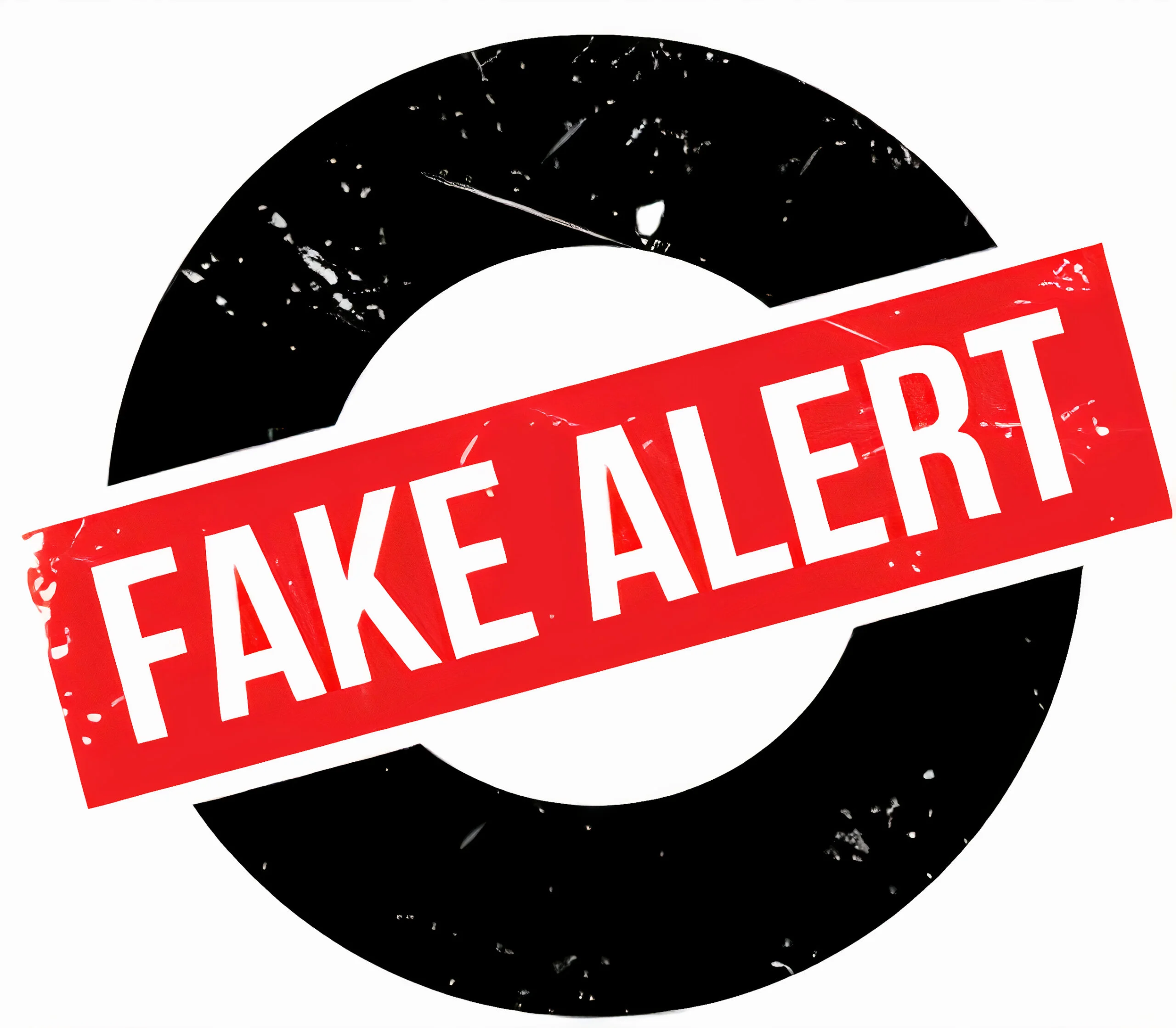 Fake alert Fake alert