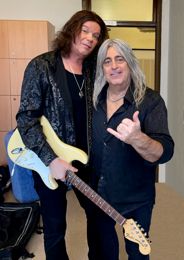 John Norum with Mikkey Dee. SVT's tribute video to ABBA