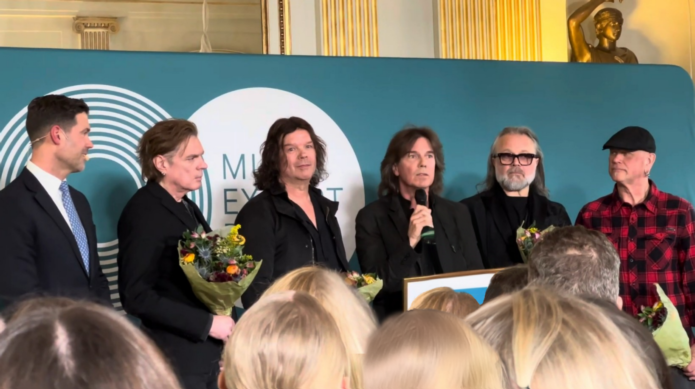 Government's Special Prize to Europe for long-standing contributions to Swedish Music Export