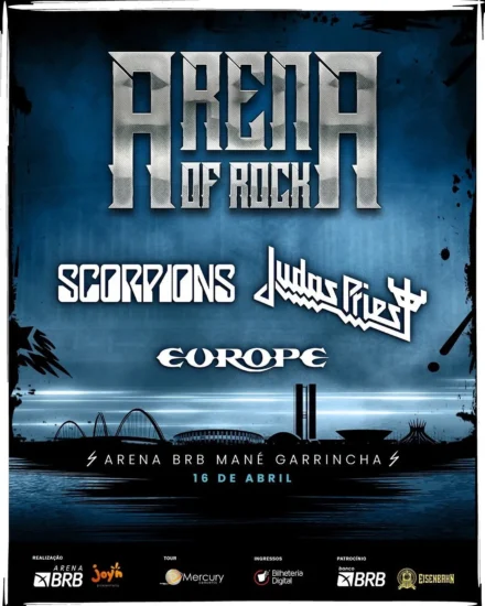 Europe live @ Brasilia (BR) 2025