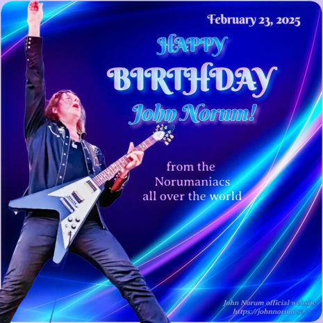 John Norum's birthday 2025