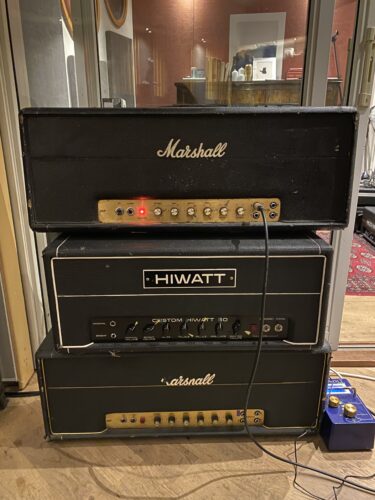 Gary Moore's Marshall Super Bass 100 from 1972