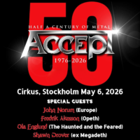 John Norum special guest @ Accept show in Stockholm 2026