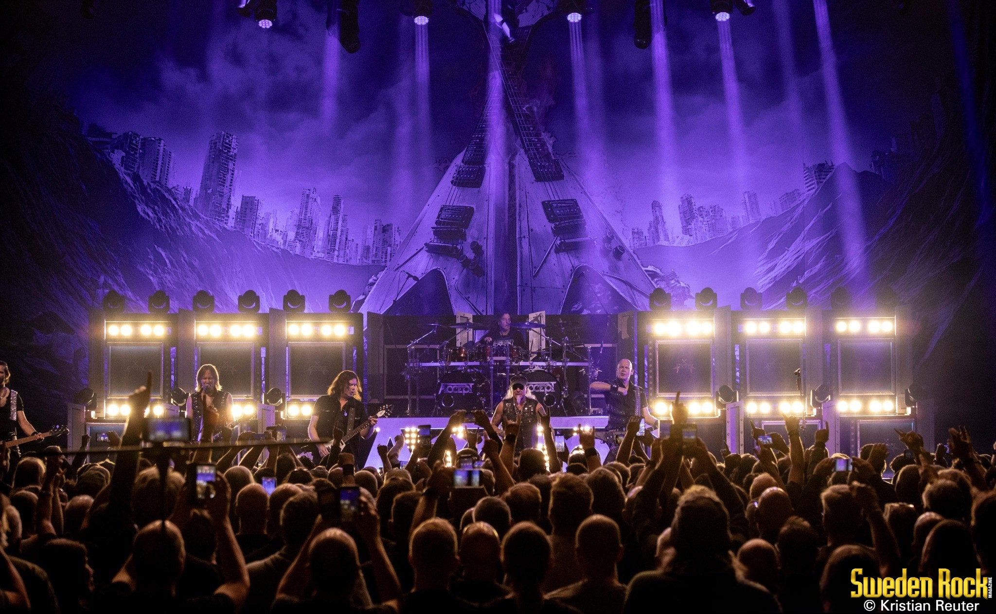 John Norum special guest @ Accept show in Stockholm 2026. 📸: Kristian Reuter